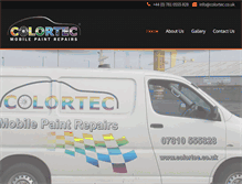 Tablet Screenshot of colortec.co.uk